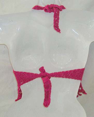 Pink lady crochet top sequin shopping importer distribute red sequin crochet top with dangle 