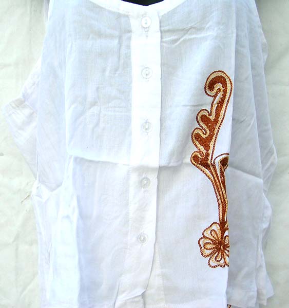 Online manufacturer wholesale supplier supply embroidery top and pant set with sleeveless top and elastic waist pant design 