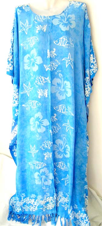 Online sea and beach style dresses wholesale - assorted color bali casual 3/4 sleeve dress with V shape neck 
 