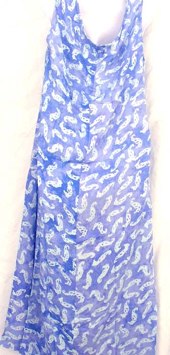 Salad dresses wholesale online - Rayon lady sleeveless long dress with pull string around neck 