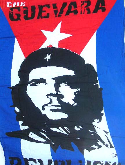 Distributor summer sarong in famous people theme wholesale Che Guevara Revolutionary souvenir sarong 