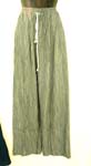Beach lady's pant with assorted rayon or crinkle rayon with elastic plus pull strings design in different color