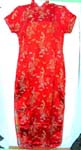 wholesale oriental clothing traditional Chinese woman dress, brocade China silk textile cheongsam ancient qipao with hand-made frog buttons