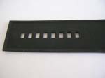 Polyurethane men's bangle watch with black color design