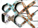 Assorted design seashell and coconut wooden button belt with two strings for closure