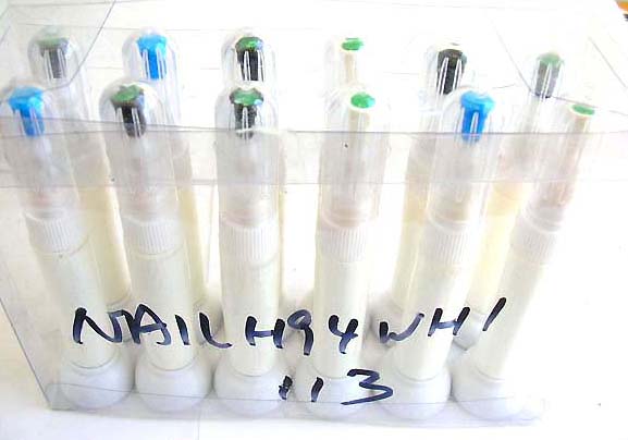 Wholesale nail art supplies enamel white nail art pen  