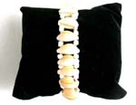 Black velvet puffy pillow bangle or bracelet display