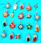 Assortment color and design fashion CZ charm