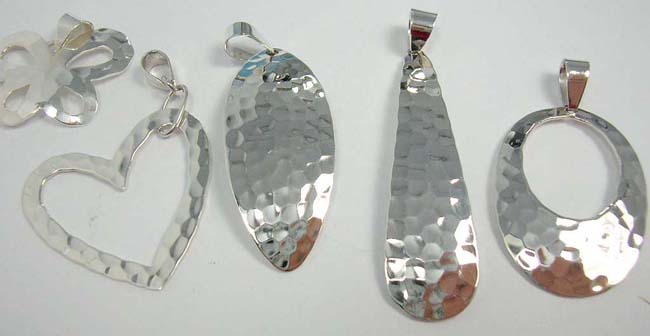 Artist inspired design on 925. sterling silver pendent direct wholeale and supply