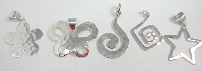 Artist inspired design on 925. sterling silver pendent direct wholeale and supply