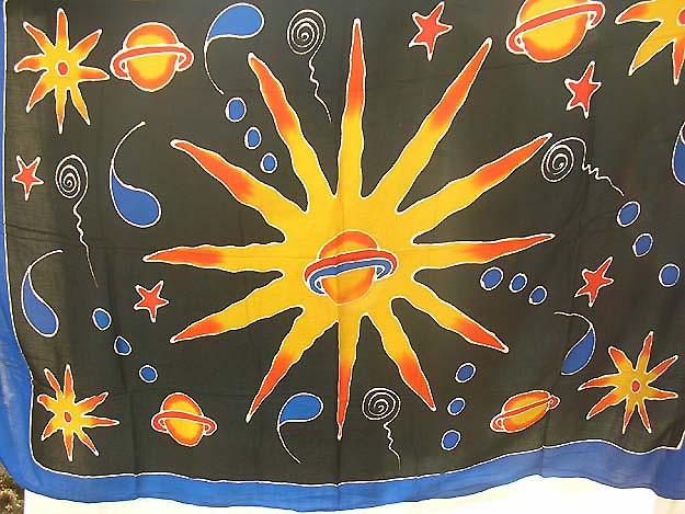 Balinese accesssories company online wholesale celestial assorted color sarong 