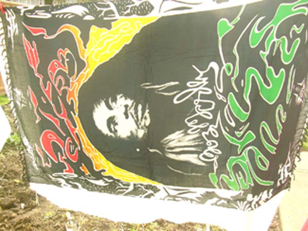 In fashion in new age desgin wholesale poster Bob Marley sarong 