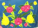 Summer scene floral hand painting sarong