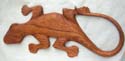 Nature design gecko plaque