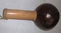 Coconut wood maracas sharker