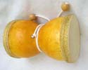 Mini decor double face hand drum