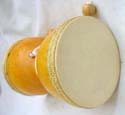 Mini decor double face hand drum