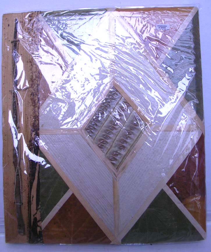 Special event gift store wholesale handmade photo album recycle paper front and back covers made from banana and other leaves
decorated with tree sticks  