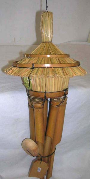 Craft product wholesale bird house bamboo wind chime    
