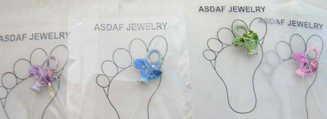 Shopping online find deal jewelry wholesale enamel cz basket toe ring      