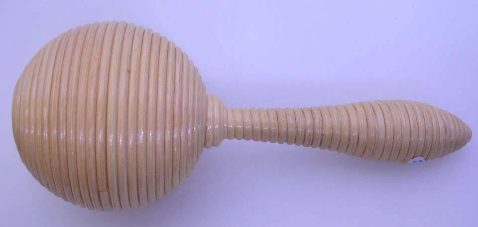 Simple gift shop online wholesale Bali direct music instrument natural color shaker   