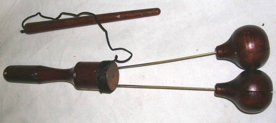 Small music instrument store online wholesale wooden sound instrument with stick