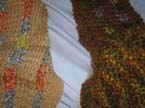 Pastal color winter scarf