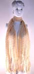 Light weight fashion scarf with fringe