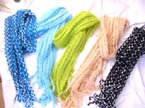 Light weight fashion scarf with fringe