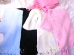 Fury cotton solid color scarf