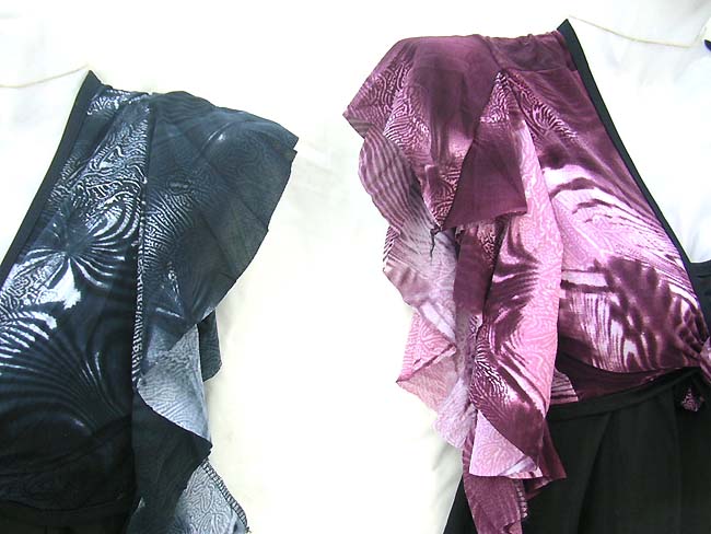 Internation clothing wholesaler, Ladies beautiful three piece dress set in tie dye pattern