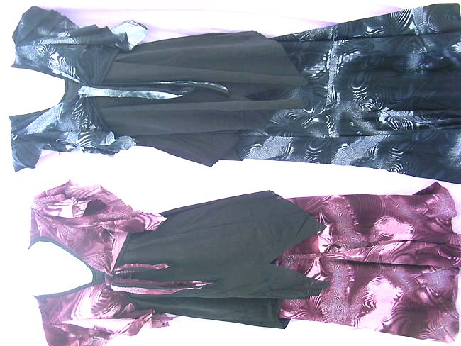 Internation clothing wholesaler, Ladies beautiful three piece dress set in tie dye pattern
