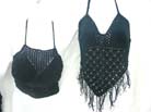 Handcrafted womens resort wear crochet halter top