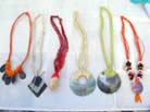 Sea shell and beaded fashion necklace