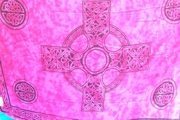Celtic symbol designed fashion wear, wrap skirt export exchange