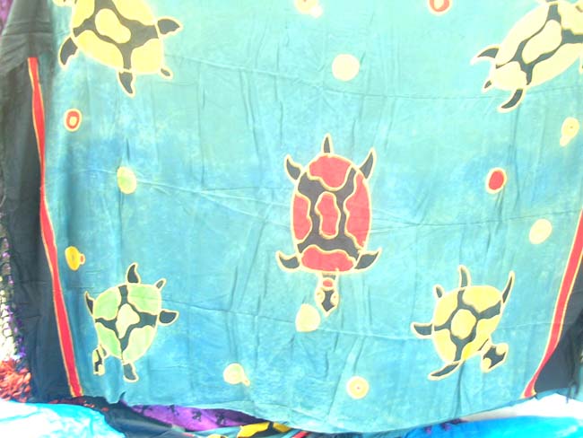 Beachwear leisure warehouse shop, Tropical sea pareo wrap 