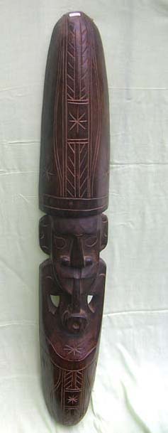 Balinese carved wooden tribal mask, Crafted wholesale art gifts