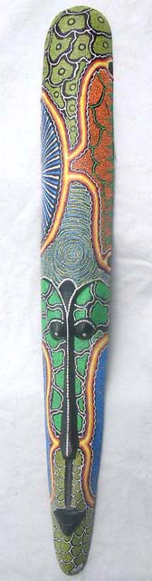Balinese carved wooden tribal mask, Crafted wholesale art gifts