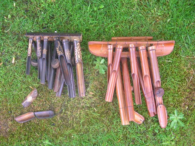 Interior design decoration shopping wholesale - Indoor, outdoor bamboo crafted wind chimes