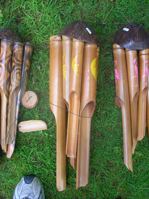 Interior design decoration shopping wholesale - Indoor, outdoor bamboo crafted wind chimes