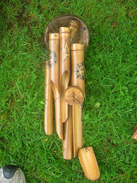 Interior design decoration shopping wholesale - Indoor, outdoor bamboo crafted wind chimes