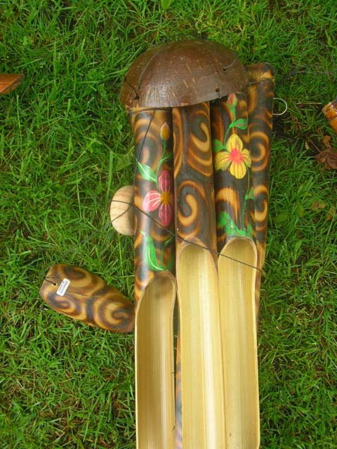 Interior design decoration shopping wholesale - Indoor, outdoor bamboo crafted wind chimes