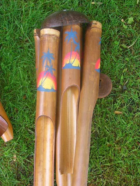 Interior design decoration shopping wholesale - Indoor, outdoor bamboo crafted wind chimes