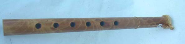 International giftware shopping catalog - Bali carved woodwind flute