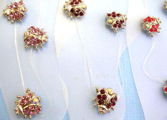 distributor cz anklet jewelry shop online wholesale anklet with assorted cz inlaid in lady bug design