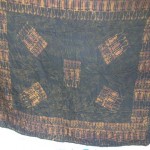 wholesale sarong. dark brown tribal primitve beach cover-up.