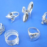 wholesale silver jewellery. Sterling silver fashion collection plain ring, randomly picked by our warehouse staffs.