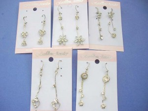 cz earrings assorted design