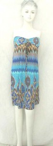 Trendy design sundresses with beaded neck tie