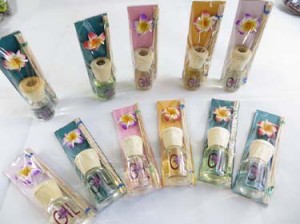 Essential oil aromatherapy gift set